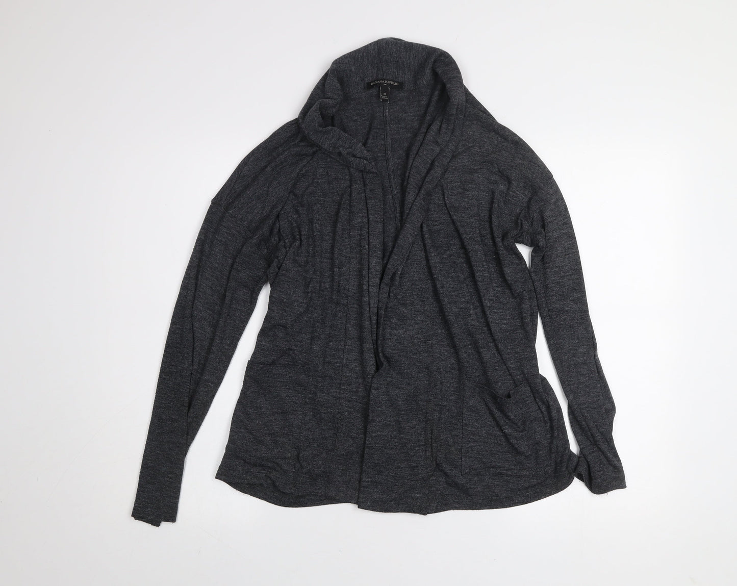 Womens UK Size M Banana Republic Grey Cardigan Jumper