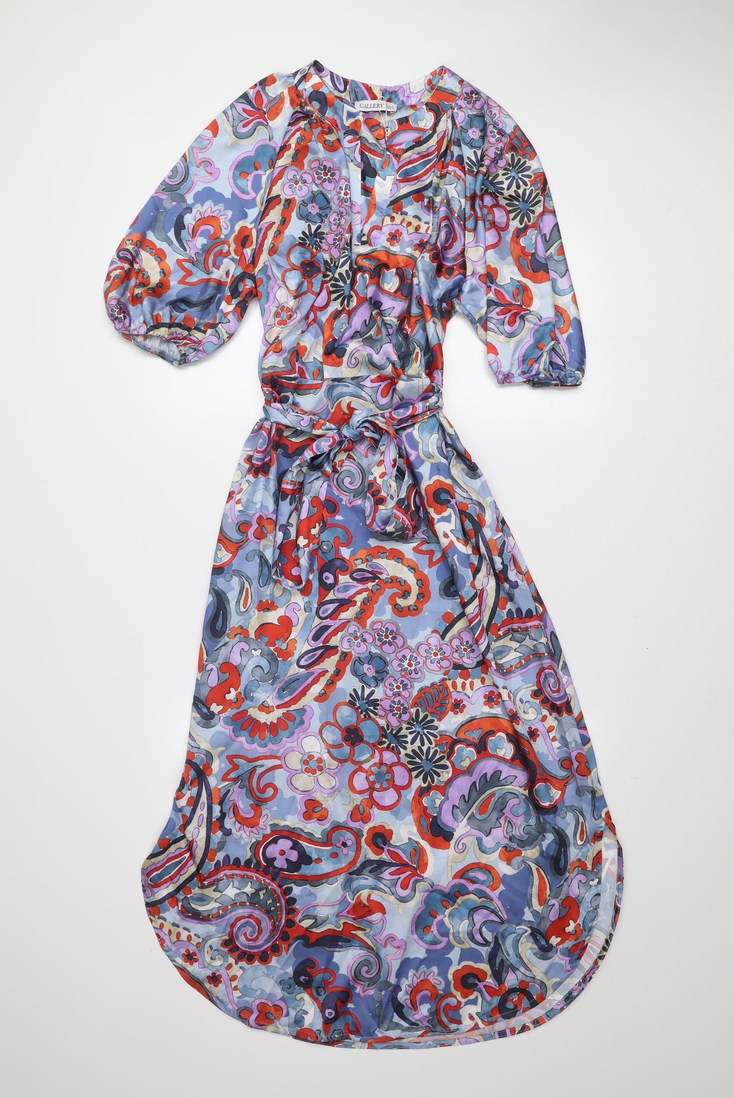 Womens UK Size 12 Gallery Wrap Dress