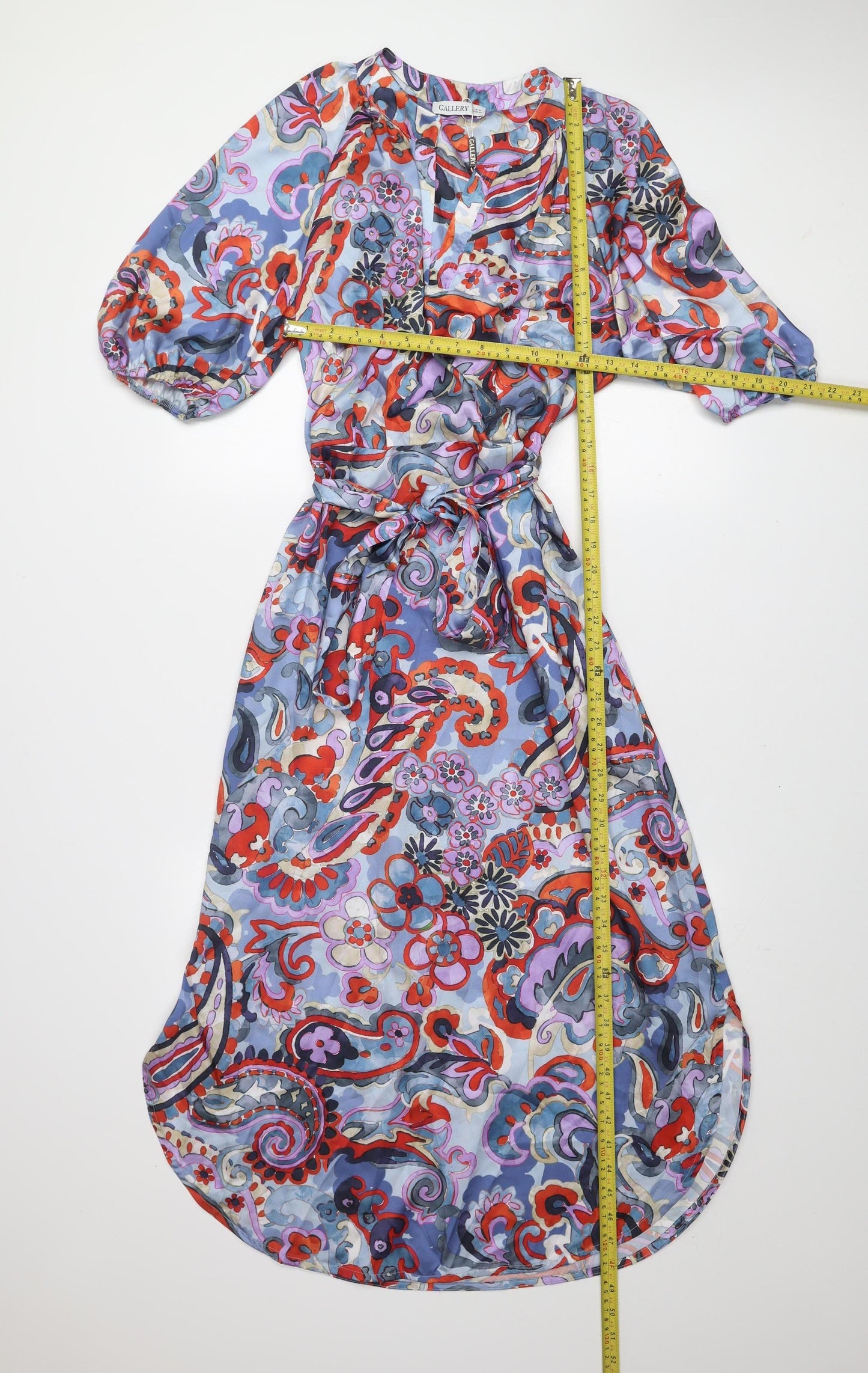 Womens UK Size 12 Gallery Wrap Dress