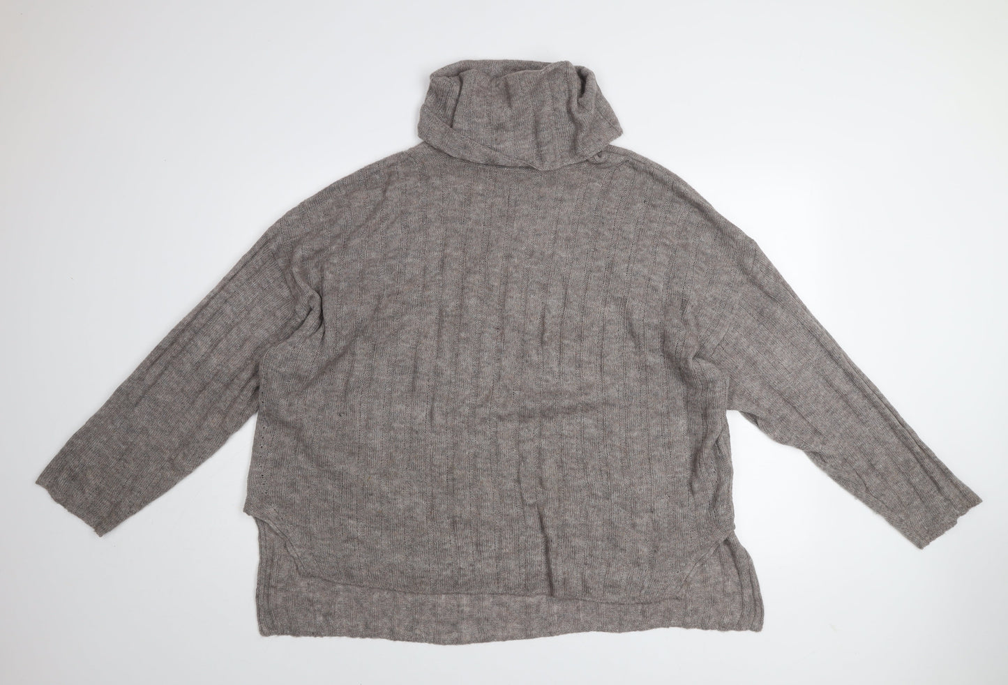 Womens UK Size 16 H&M Grey Pullover Jumper