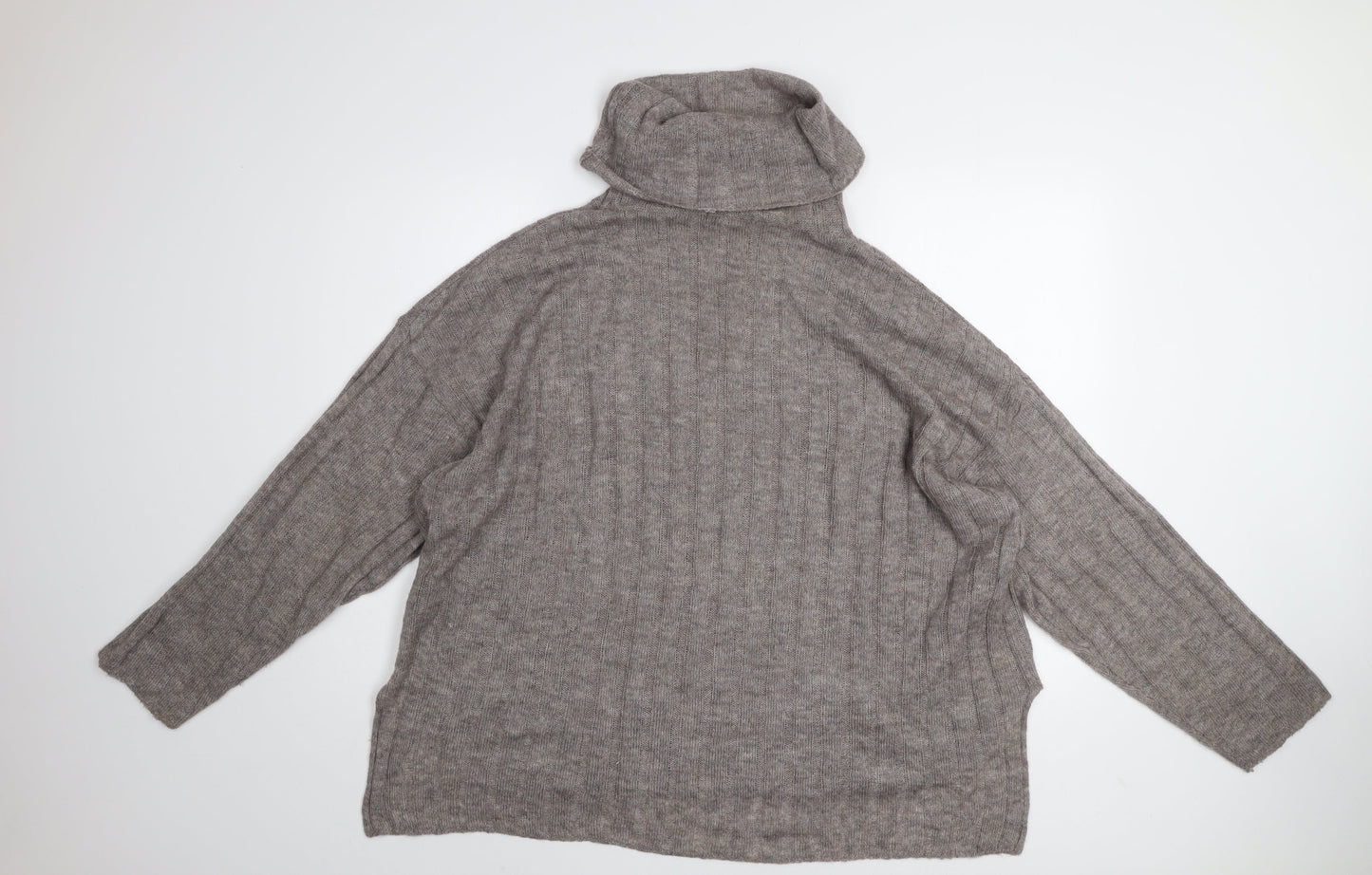 Womens UK Size 16 H&M Grey Pullover Jumper