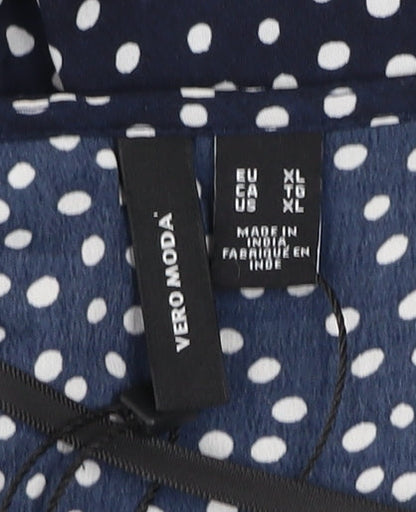 Womens UK Size XL VERO MODA Wrap Dress