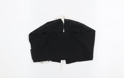 Womens UK Size S Missguided Black Camisole Tank