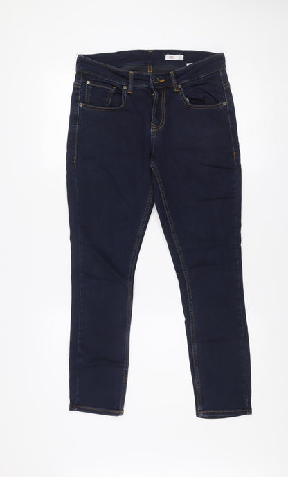 Mens UK Size 30 Spykar Slim Fit Ankle Blue Jeans