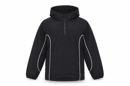 Mens UK Size 34 SWI Black Anorak Coat