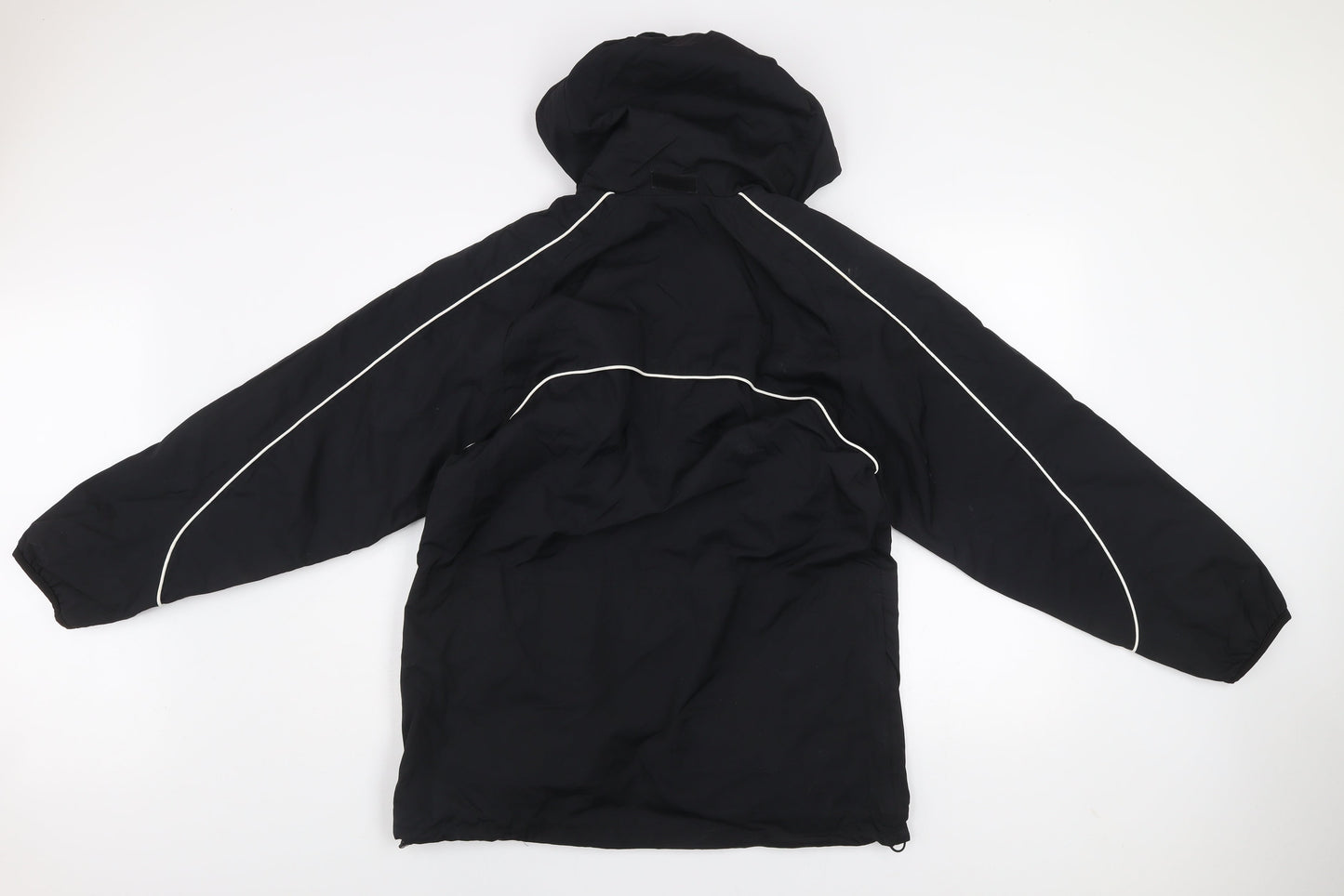 Mens UK Size 34 SWI Black Anorak Coat
