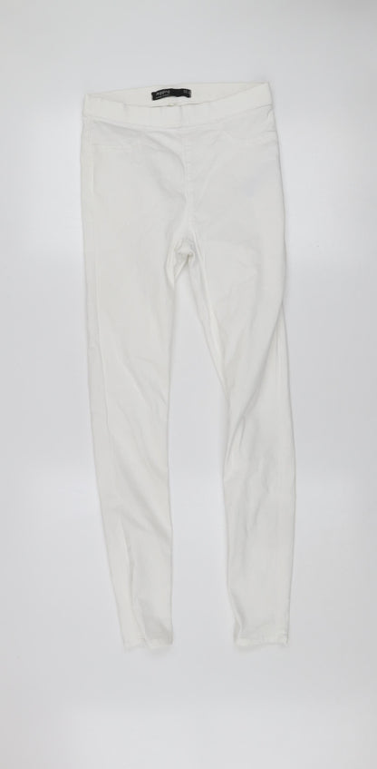 Dunnes Stores Women's White Jegging Jeans Size 8 Slim Fit