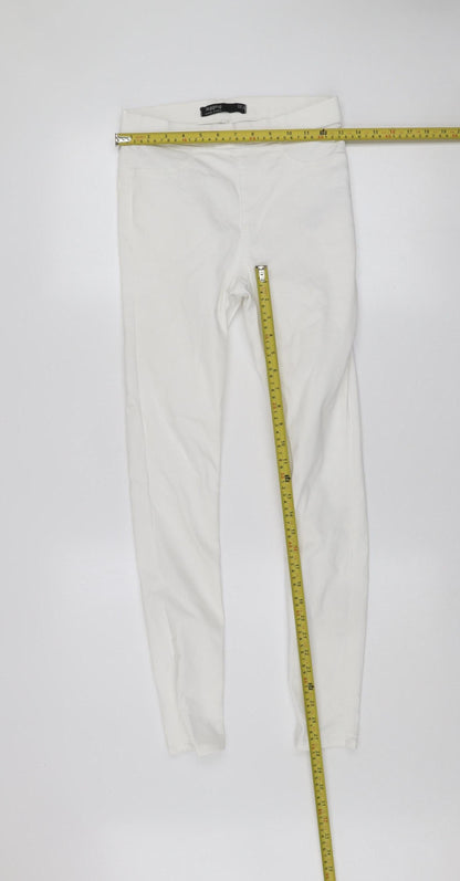 Dunnes Stores Women's White Jegging Jeans Size 8 Slim Fit