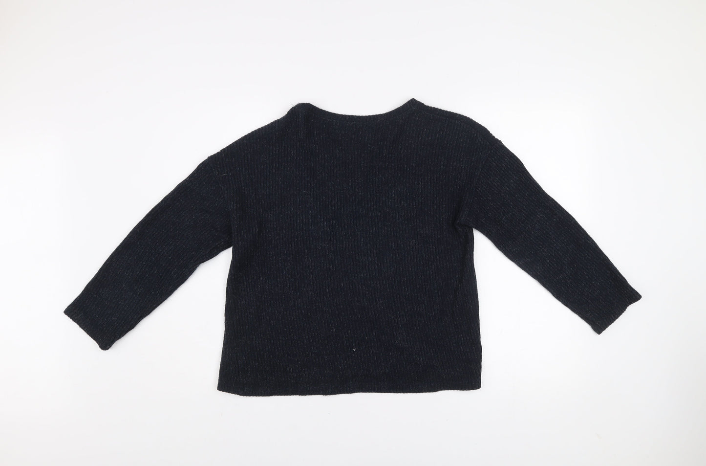 Womens UK Size S Zara Black Pullover Jumper