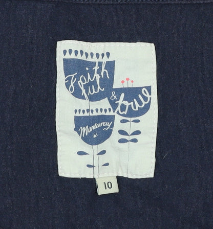 Mantaray Womens Multicoloured Floral Shift Dress Size 10