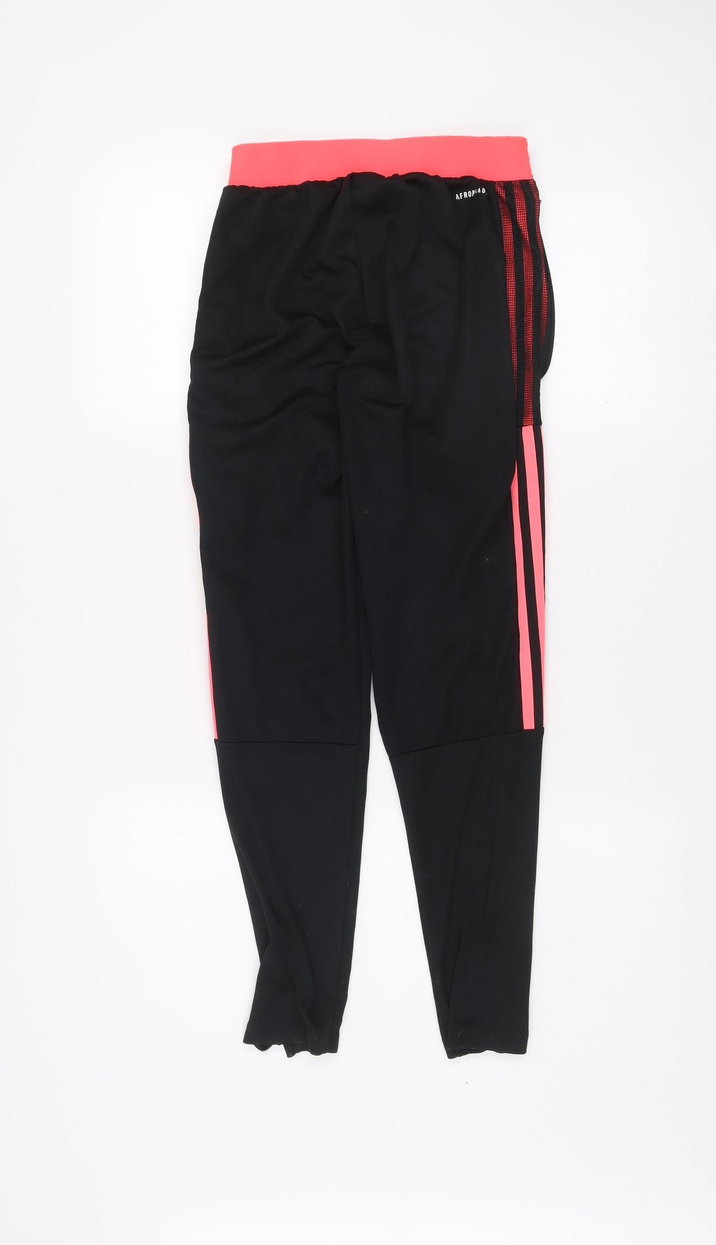 Adidas Womens Black XS Track Pants Tapered Sports Trousers