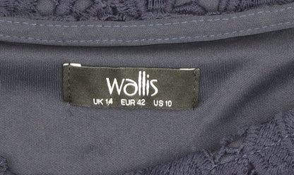 Womens UK Size 14 Wallis Shift Dress