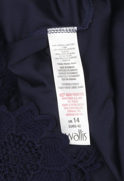 Womens UK Size 14 Wallis Shift Dress