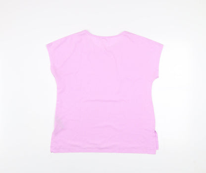 Womens UK Size M Dunnes Stores Pink Gym & TrainingRunning & JoggingYoga T-Shirt