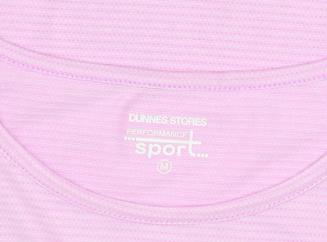 Womens UK Size M Dunnes Stores Pink Gym & TrainingRunning & JoggingYoga T-Shirt
