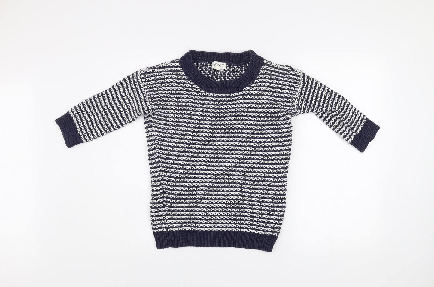 Womens UK Size 6 NEXT Blue Pullover Jumper