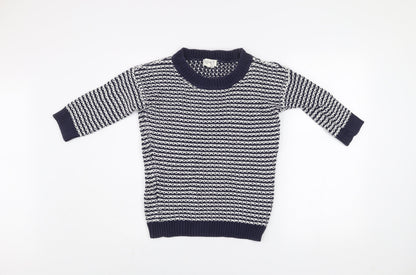 Womens UK Size 6 NEXT Blue Pullover Jumper