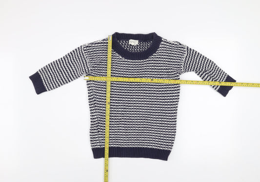 Womens UK Size 6 NEXT Blue Pullover Jumper
