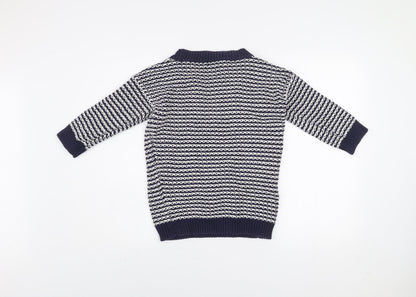 Womens UK Size 6 NEXT Blue Pullover Jumper