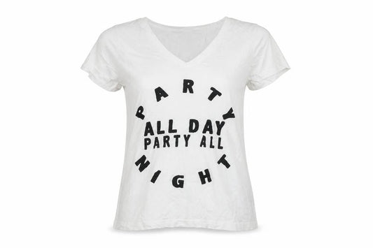 Womens UK Size 6 Miss Selfridge White Basic T-Shirt