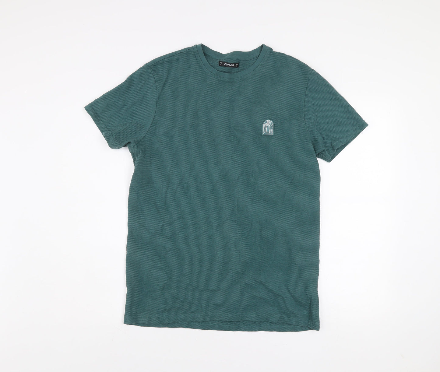 Mens UK Size L Dunnes Green  T-Shirt