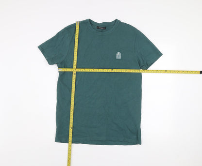 Mens UK Size L Dunnes Green  T-Shirt