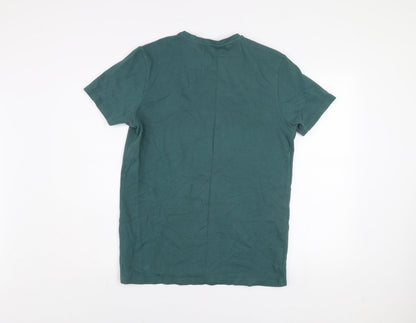 Mens UK Size L Dunnes Green  T-Shirt