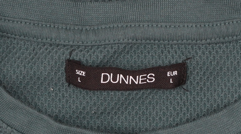 Mens UK Size L Dunnes Green  T-Shirt