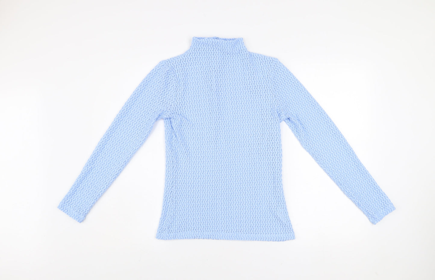 Womens UK Size 10 Savida Blue Basic Blouse
