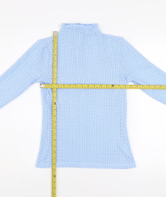 Womens UK Size 10 Savida Blue Basic Blouse