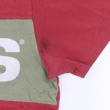 Mens UK Size M Levi's Red  T-Shirt
