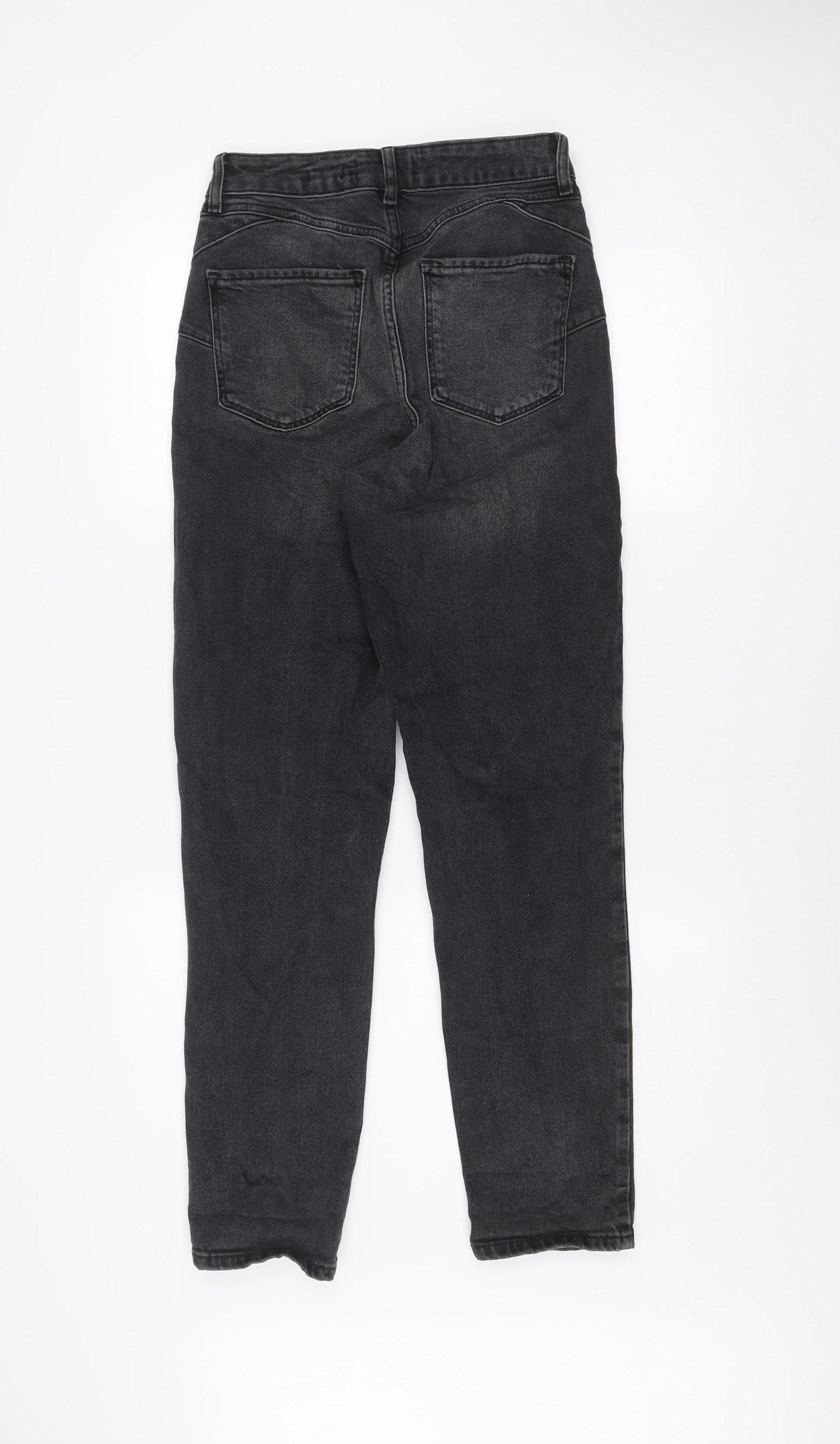 New Look Women’s Black Lift & Shape Mom Jeans Size 10 High Rise