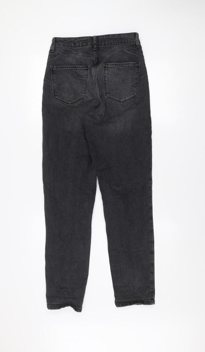 New Look Women’s Black Lift & Shape Mom Jeans Size 10 High Rise