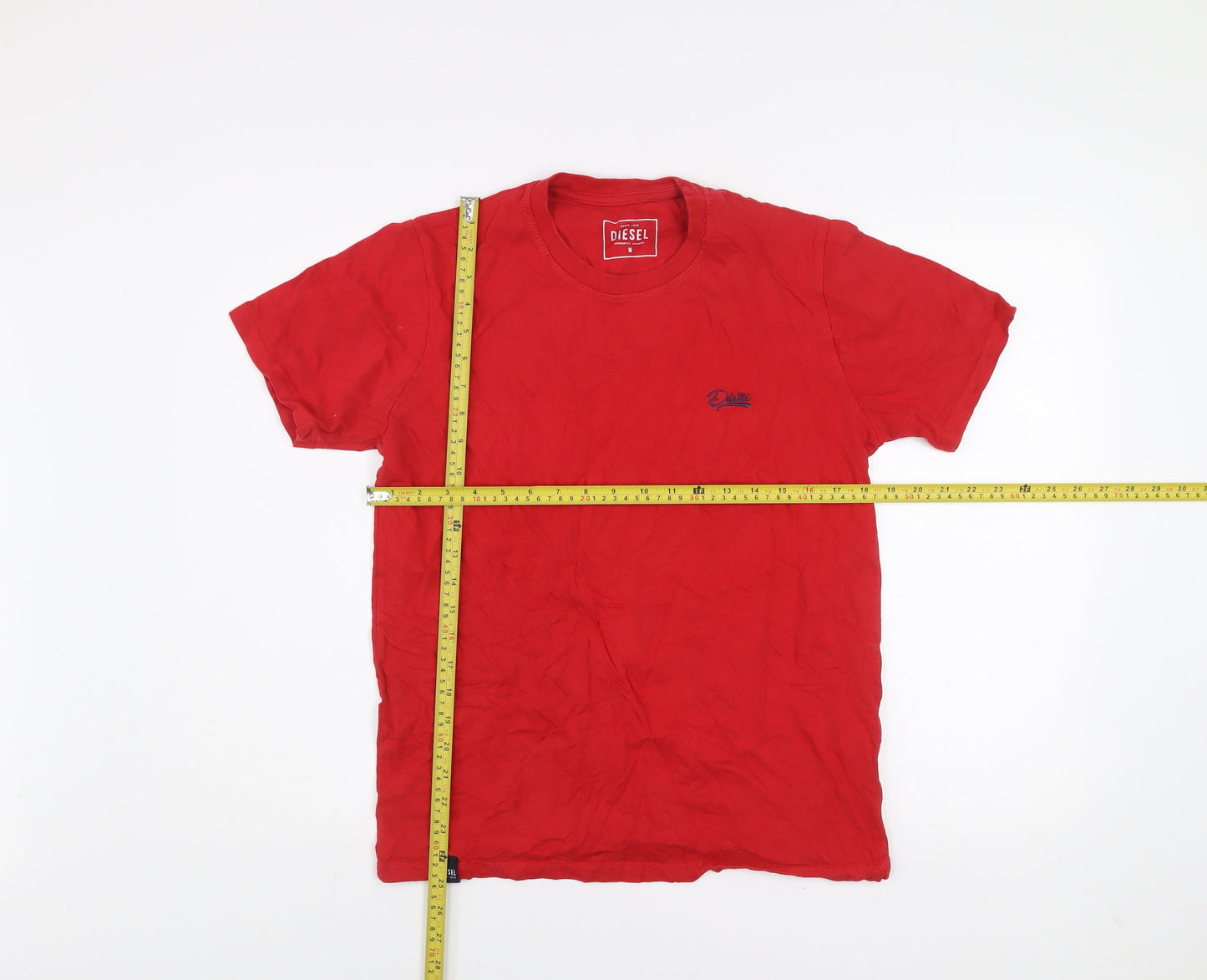 Mens UK Size M Diesel Red  T-Shirt