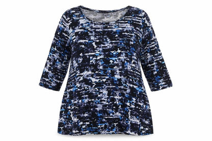 Womens UK Size 22/24 Mercer & Madison Multicoloured Basic T-Shirt