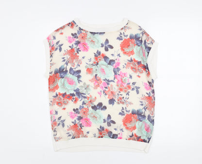 Dunnes Women’s Multicoloured Floral Sleeveless Blouse M