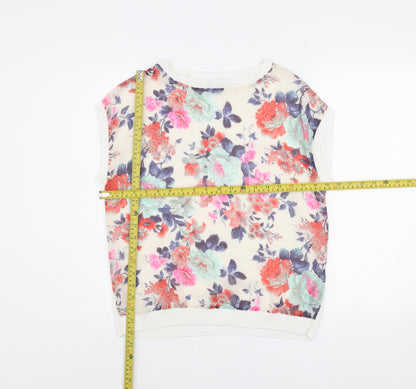 Dunnes Women’s Multicoloured Floral Sleeveless Blouse M