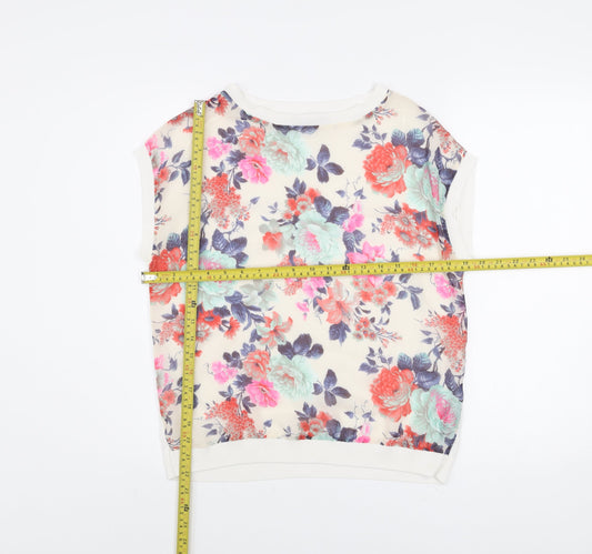 Dunnes Women’s Multicoloured Floral Sleeveless Blouse M