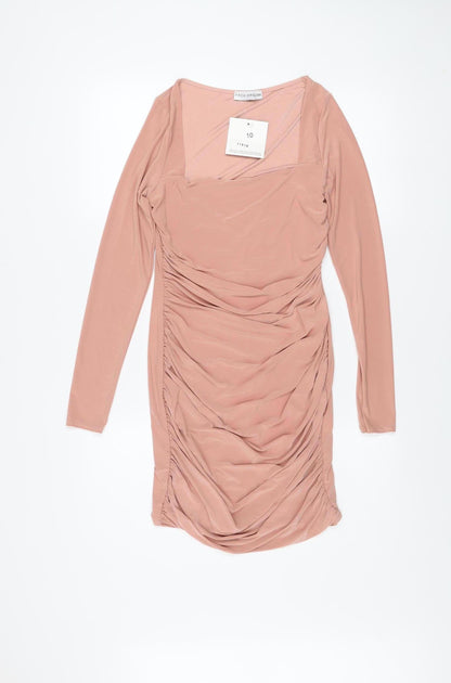 Womens UK Size 10 Premier Glam Bodycon Dress