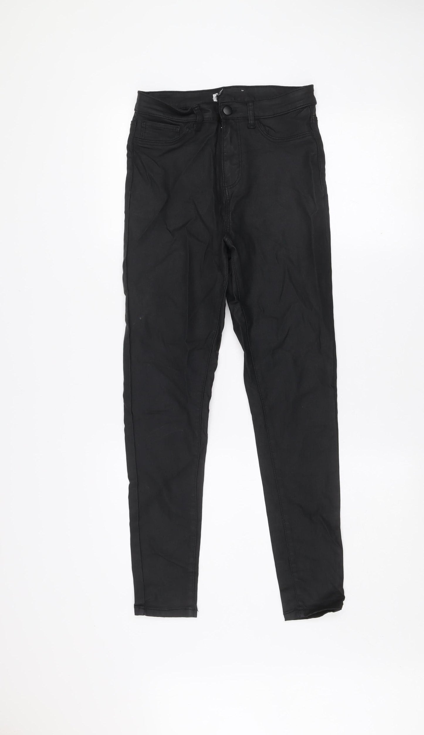 Womens UK Size 12 Gallery Slim Fit Jegging Black Trousers