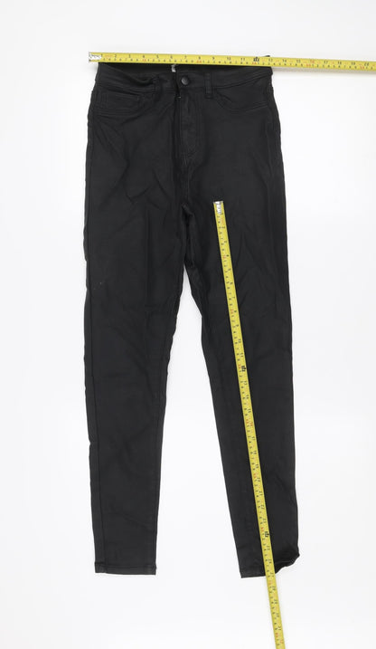 Womens UK Size 12 Gallery Slim Fit Jegging Black Trousers