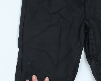 Womens UK Size 12 Gallery Slim Fit Jegging Black Trousers