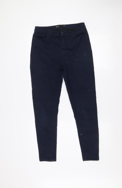 Dunnes Stores Women’s Blue Skinny Stretch Denim Jeans Size 12