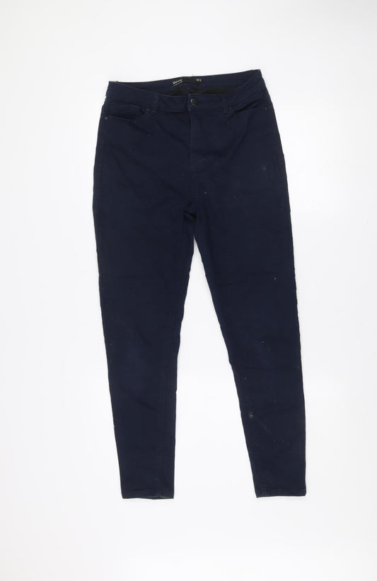 Dunnes Stores Women’s Blue Skinny Stretch Denim Jeans Size 12