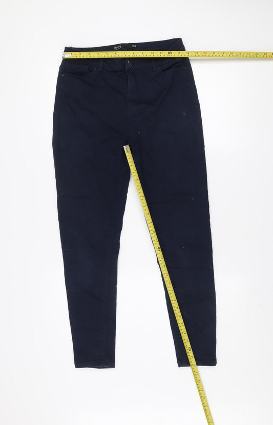 Dunnes Stores Women’s Blue Skinny Stretch Denim Jeans Size 12