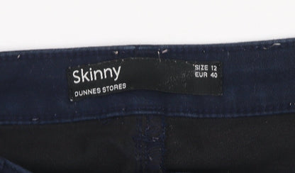 Dunnes Stores Women’s Blue Skinny Stretch Denim Jeans Size 12