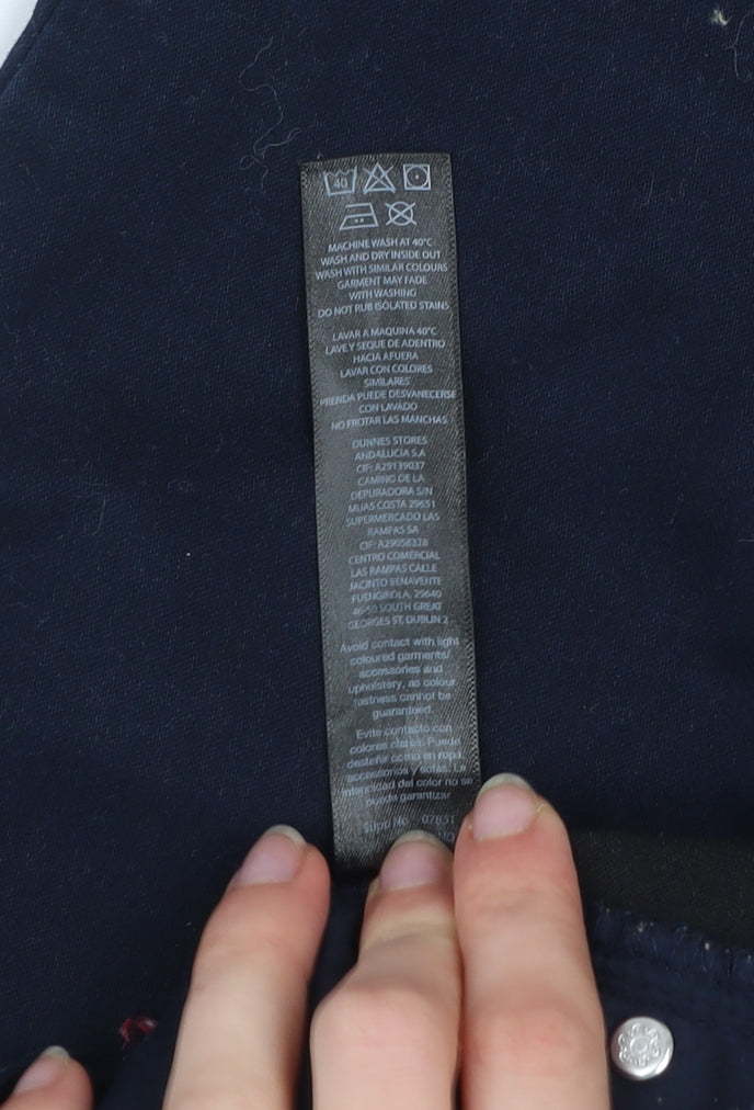 Dunnes Stores Women’s Blue Skinny Stretch Denim Jeans Size 12