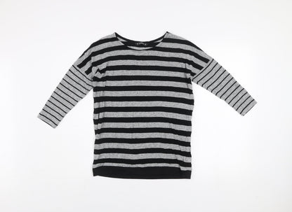 Womens UK Size 8 Dunnes Grey Pullover Jumper