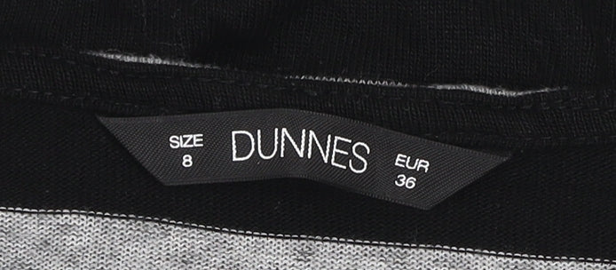 Womens UK Size 8 Dunnes Grey Pullover Jumper