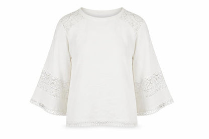 Womens UK Size 10 Dunnes White Pullover Jumper